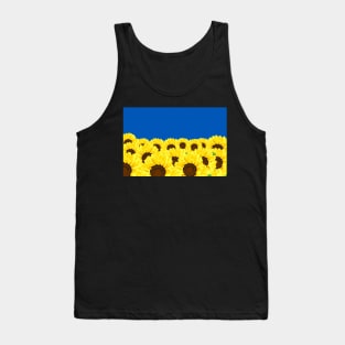 Ukrainian Sunflowers Tank Top